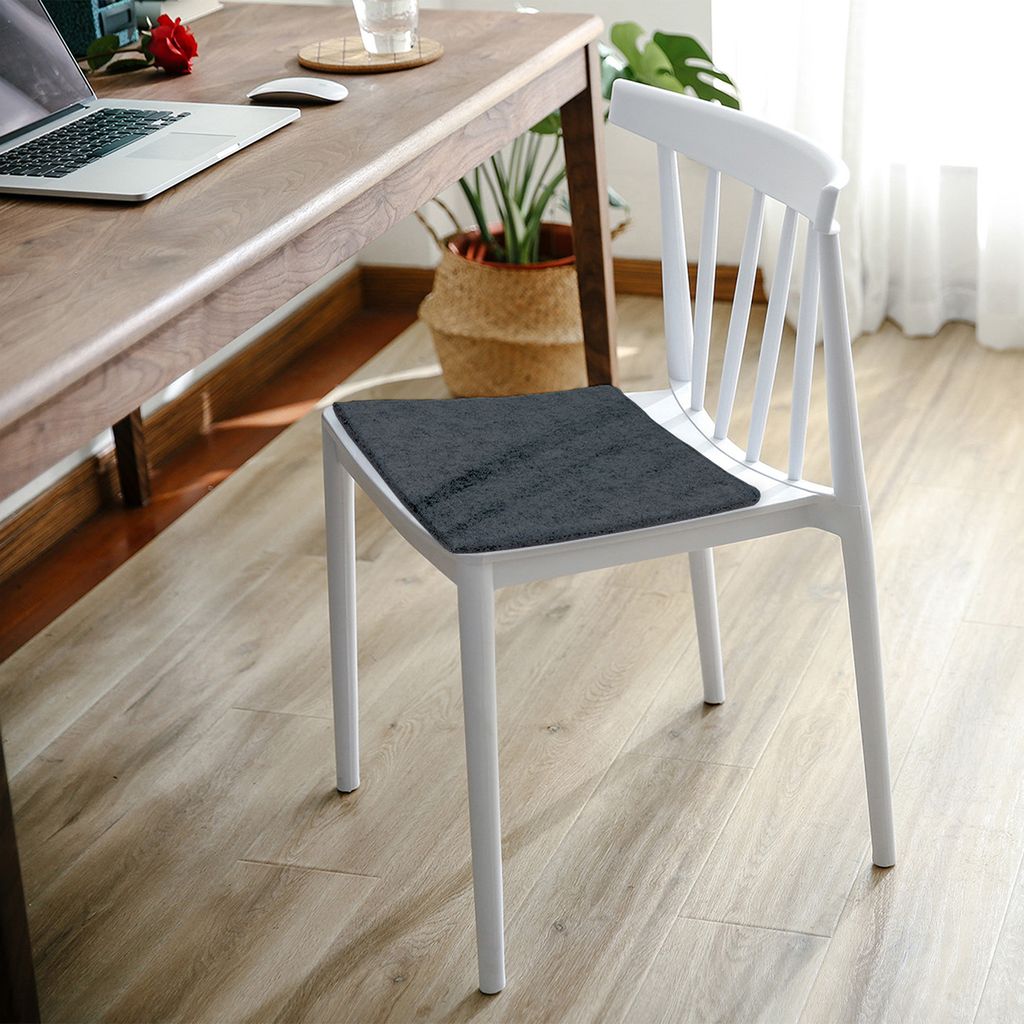 Sitzkissen 2er Set Quadratisch - Stuhlkissen 30x30cm Für Innen Und Außen