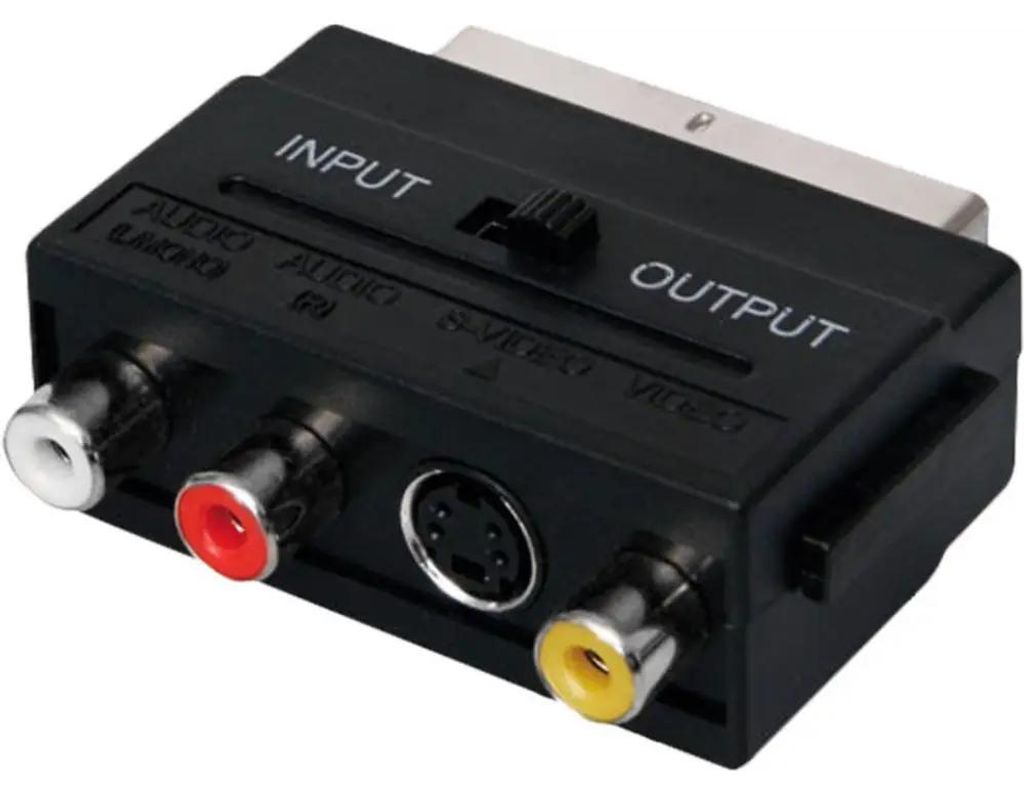 SENCOR SAV 151-000 Adaptateur AV, connecteur péritel - 3x Image du produit 