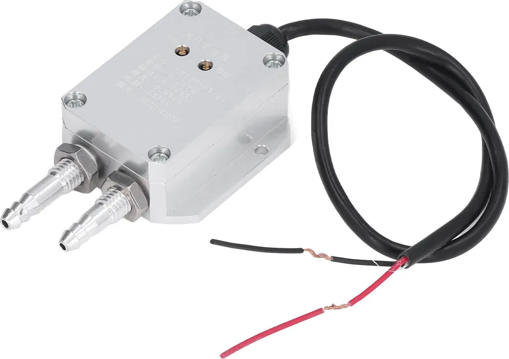 Transmetteur de pression atmosphérique 24V DC en alliage d'aluminium