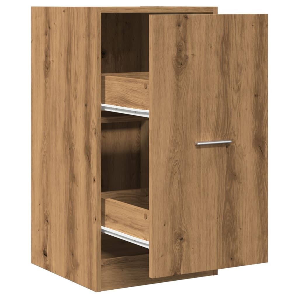 vidaXL Apothekerschrank Artisan-Eiche 40x41x77,5 cm Produktbild 