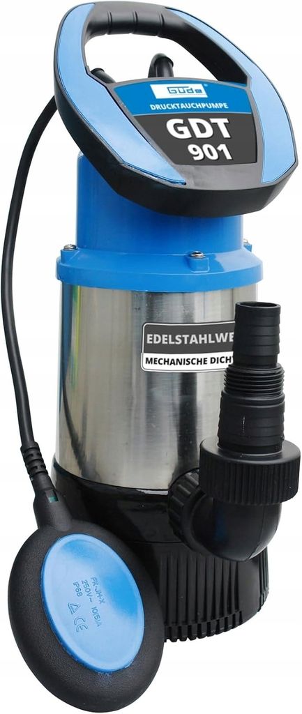 Güde 94246, 800 W, 5500 l/h, Čierna, Modrá, Nerezová oceľ Obrázok produktu 