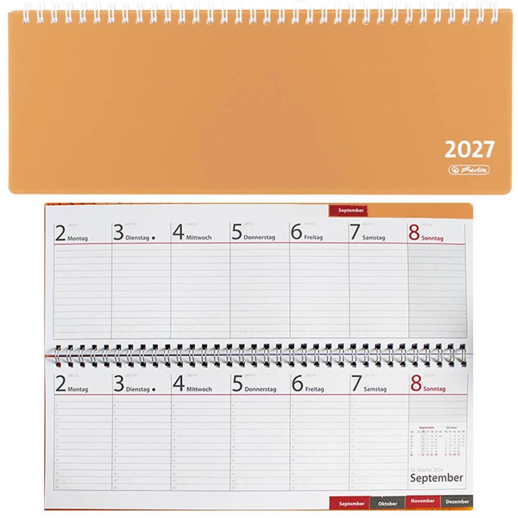 Herlitz Schreibtischkalender 2027, Modell / Jahr / Produktbild 