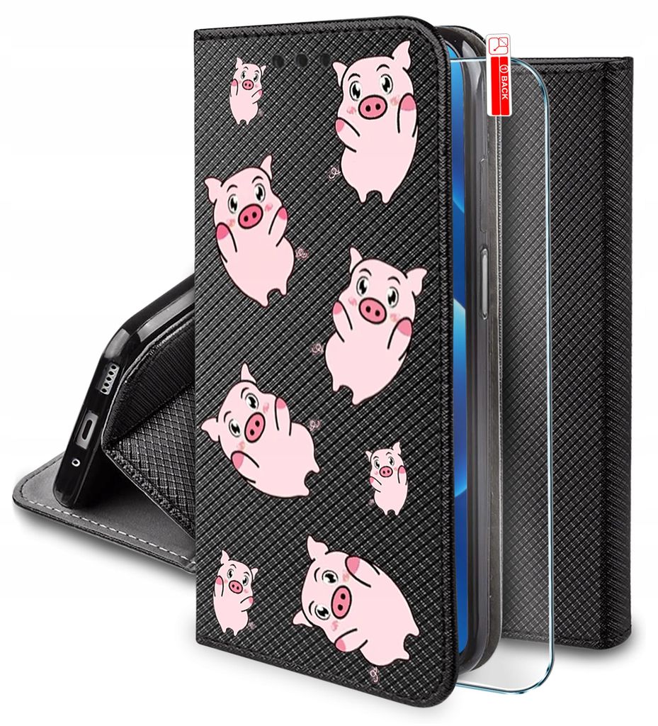 Hoesje voor Oppo A5x met magneetsluiting, met prints, Productafbeelding 