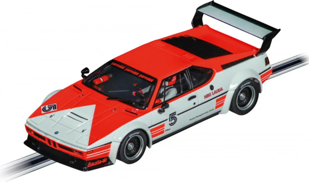 Carrera Digital 132 BMW M1 Procar Niki Lauda No.5 Hockenheim 1979