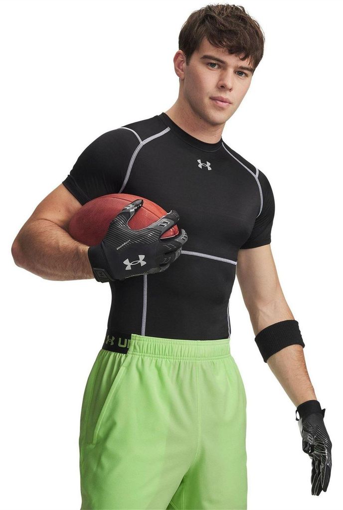Under Armour - "Elite" Base Layer Oberteil für Herren, Kompression, HeatGear GT20986 (S) (Schwarz)