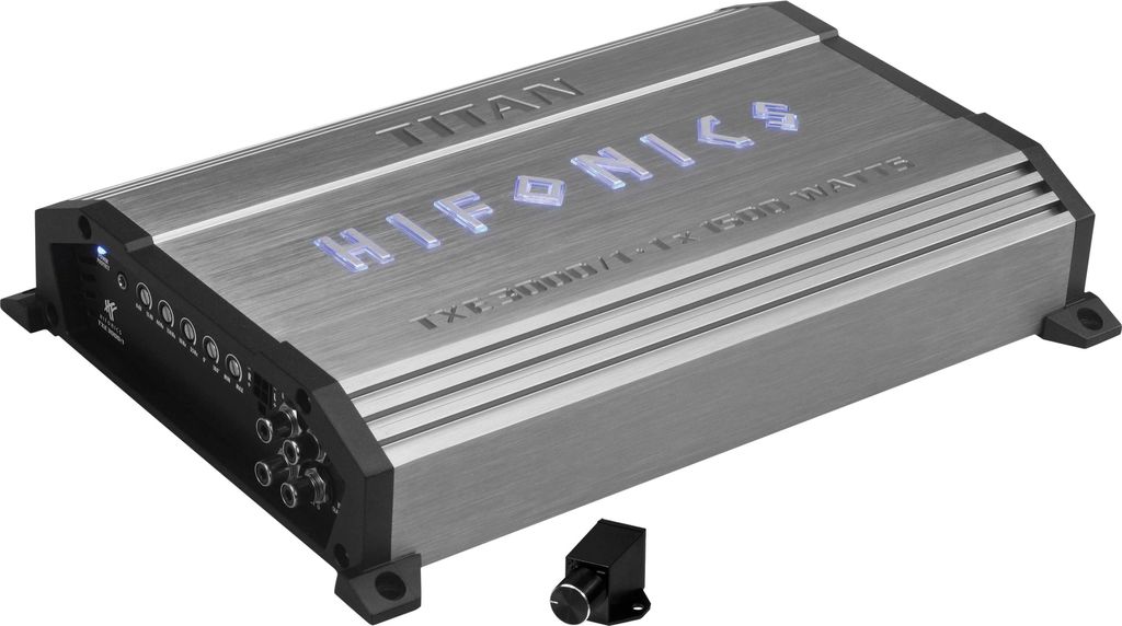 HIFONICS TITAN EVO 1CH AMP Digital Endstufe für Subwoofer Monoblock TXE3000/1