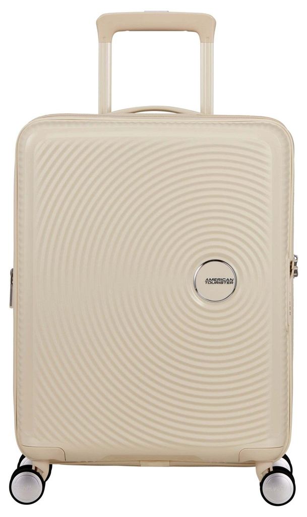 American Tourister Soundbox Spinner 55 / 20 TSA EXP Trolley Coconut Sand creme