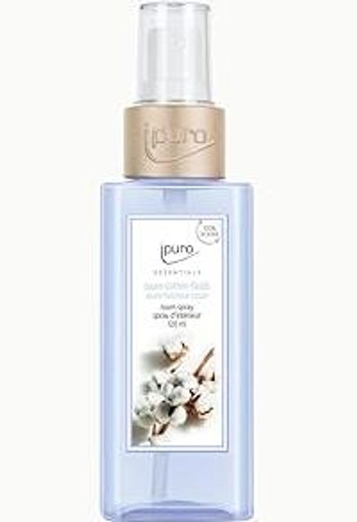 ipuro - erfrischendes ipuro Baumwolle fields Raumspray - dezentes Duftspray mit pudrigen Vanille Noten - stilvolles Room Fragrance für ein puristi...