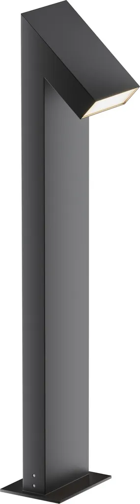 Borne lumineuse extérieure LED 15W graphite Guss - Balisage design Maytoni