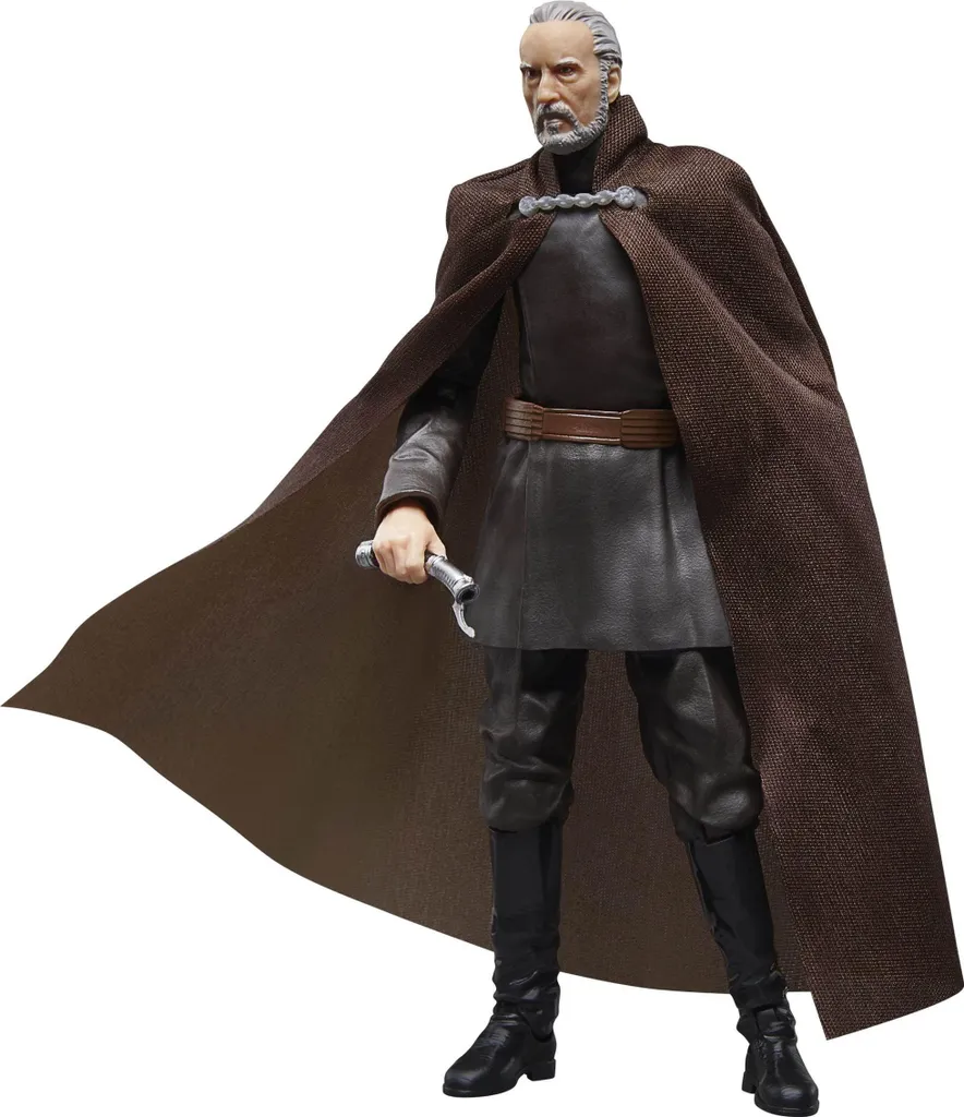 Figurine Count Dooku Star Wars articulée Hasbro sans défaut - 4