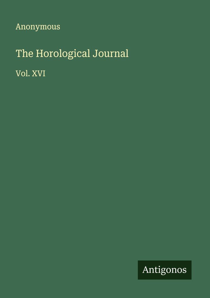 The Horological Journal