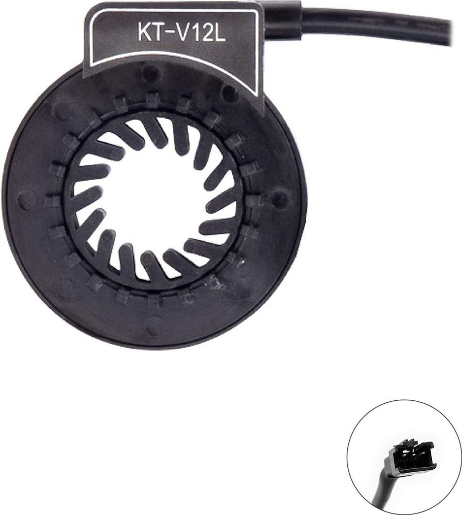windmeile | Pedalsensor KT-V12L, Professional, PAS Sensor, PAS Systemassistent, E-Bike, Elektro Fahrrad, Pedelec, 24V/36V/48V
