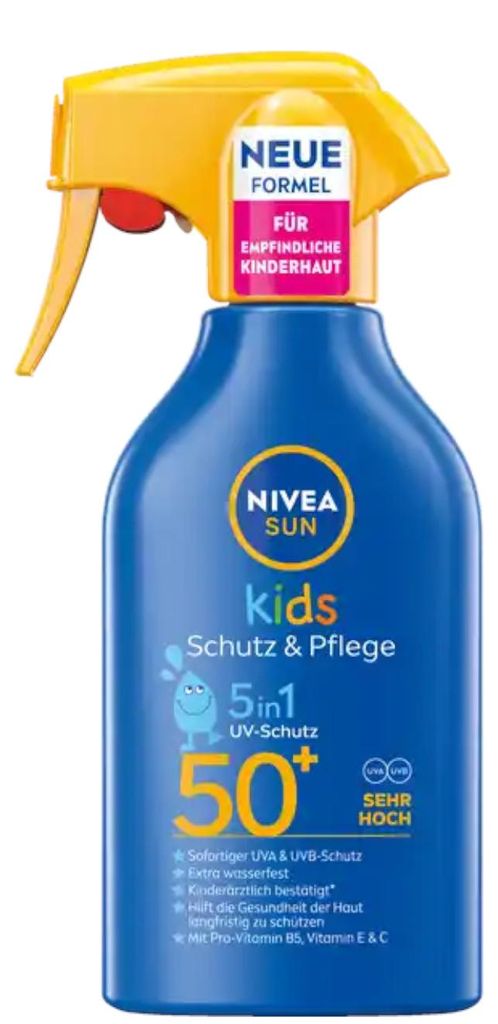 NIVEA SUN Kids Protection & Care 5-in-1 Huidbescherming SPF Produktbild 