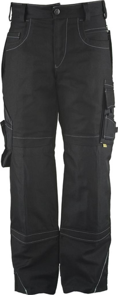 JOB Stretch-Bundhose schwarz mit Kniepolstertaschen 94