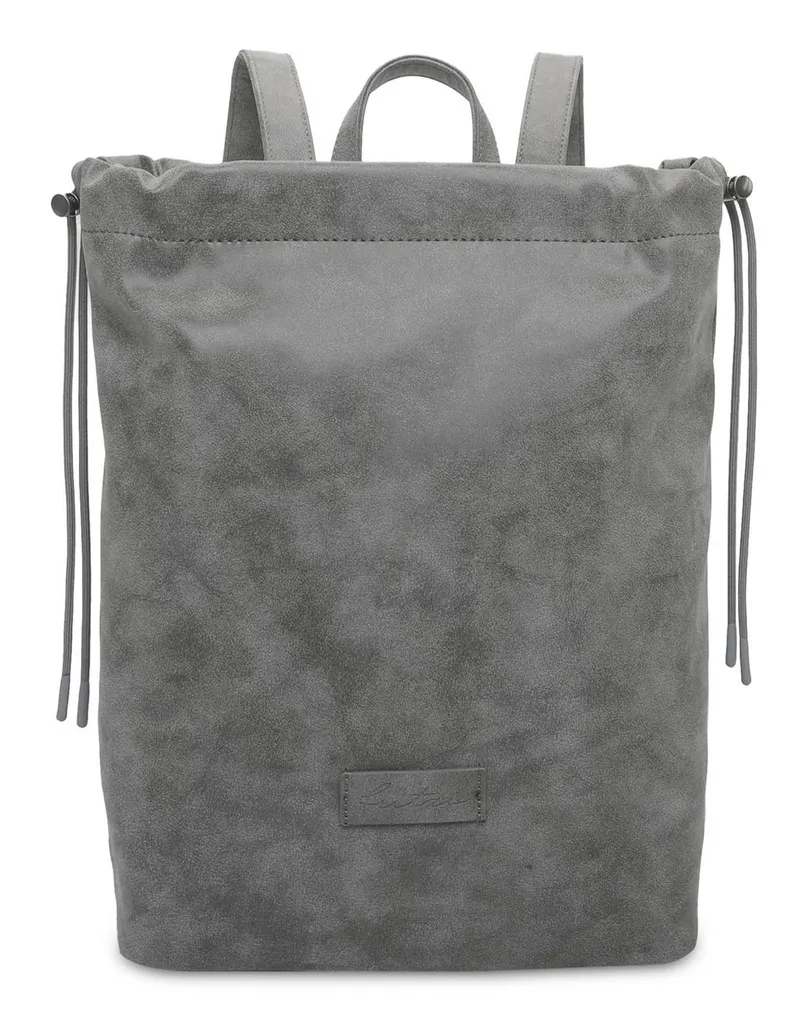 Sac à dos Poppi06 Anthra Vintage Backpack en cuir synthétique durable