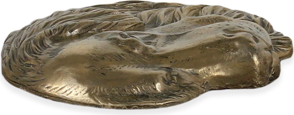 Golden Retriever - Flachrelief eines Hundes, kleiner Dekor, realistische Plakette mit Hund von der Marke Art-Dog