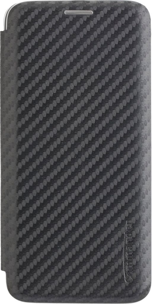 PETER JÄCKEL SmartCase NOBLESSE Carbon Style für Samsung G950 Galaxy S8 schwarz Handyhülle