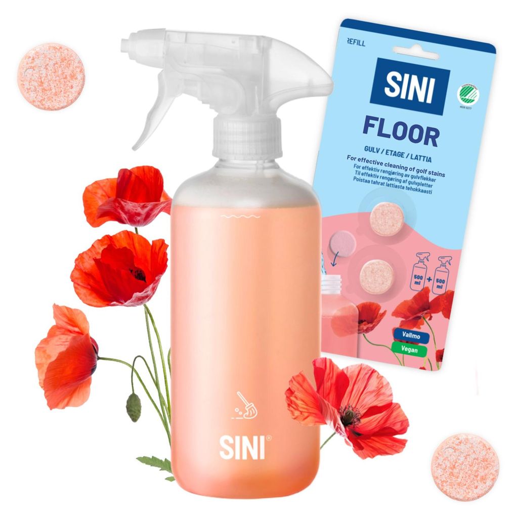 SINI Starterset Boden - Flasche & 2 Tabletten – Kraftvoller Produktbild 