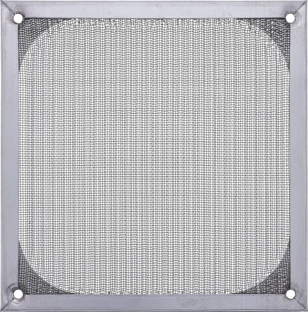 InLine Lüftergitter, Aluminium Filter, 140x140mm, Produktbild 