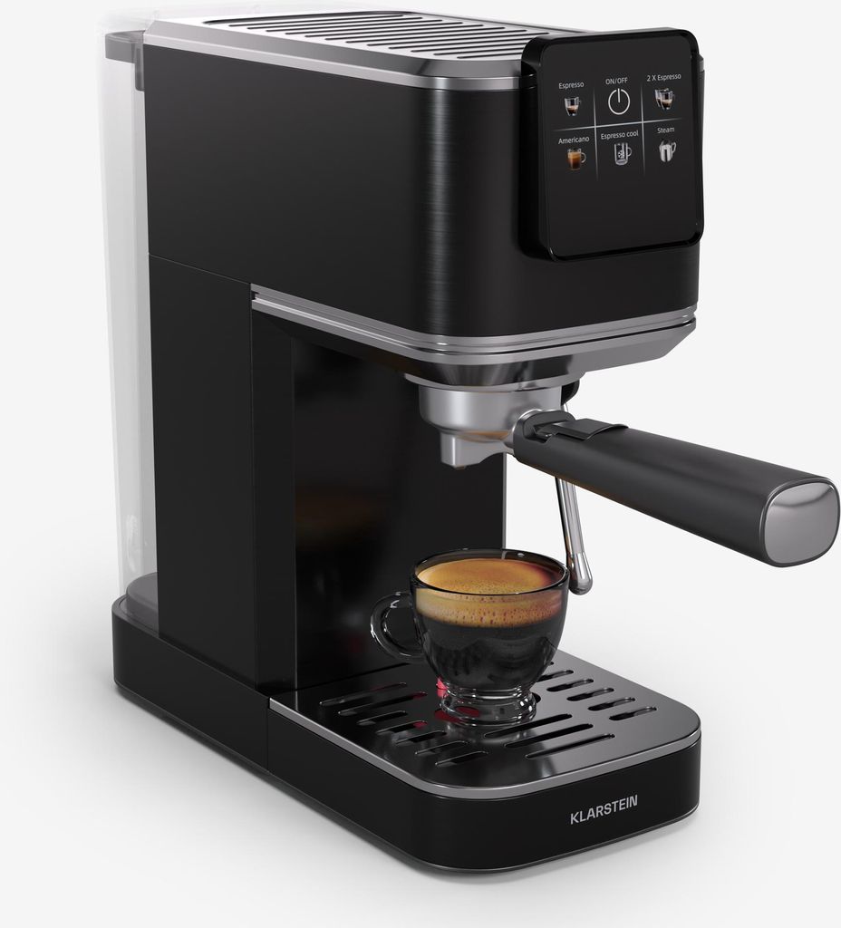 Ekspres do kawy Klarstein SteelPresso Touch Slim z Zdjęcie produktu 