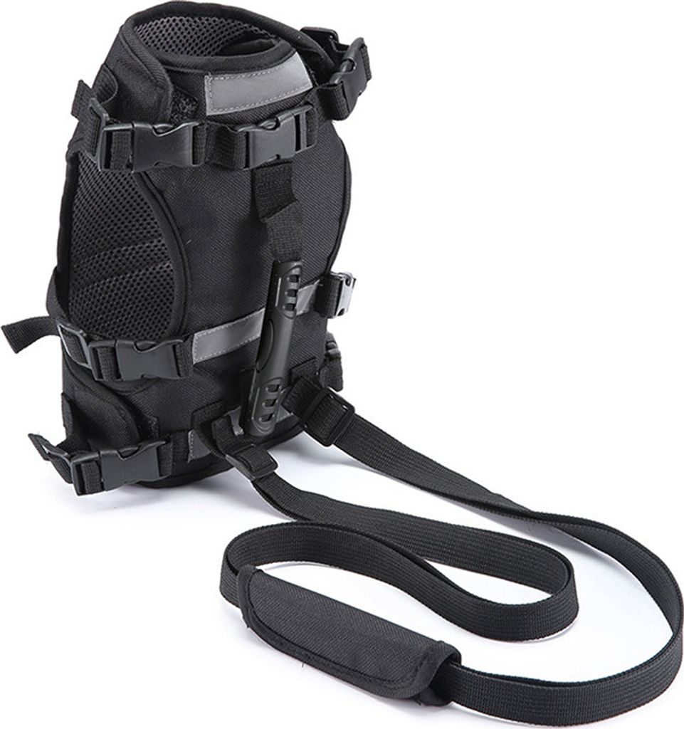 INF Multifunktionales Hundegeschirr mit Tragegriff S