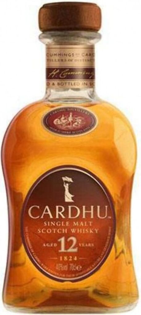 Cardhu 12 Jahre Single Malt Scotch Whisky in Produktbild 