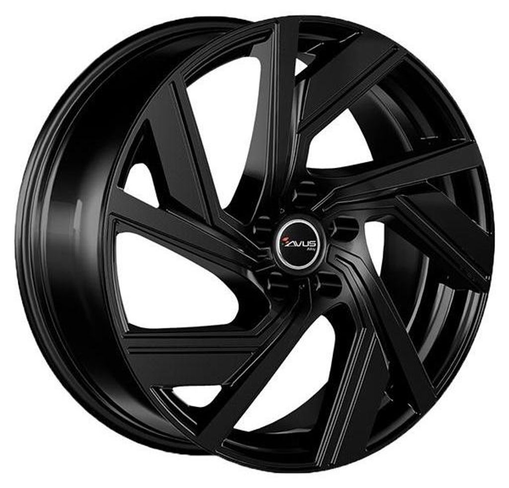 19 Zoll Alufelge AVUS ac-521 19"x8" 5x112 PCD ET45 57.1mm Felge Schwarz