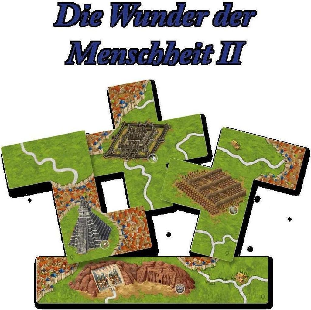 Hans im Glück 54040 Carcassonne – Cuda ludzkości II Zdjęcie produktu 