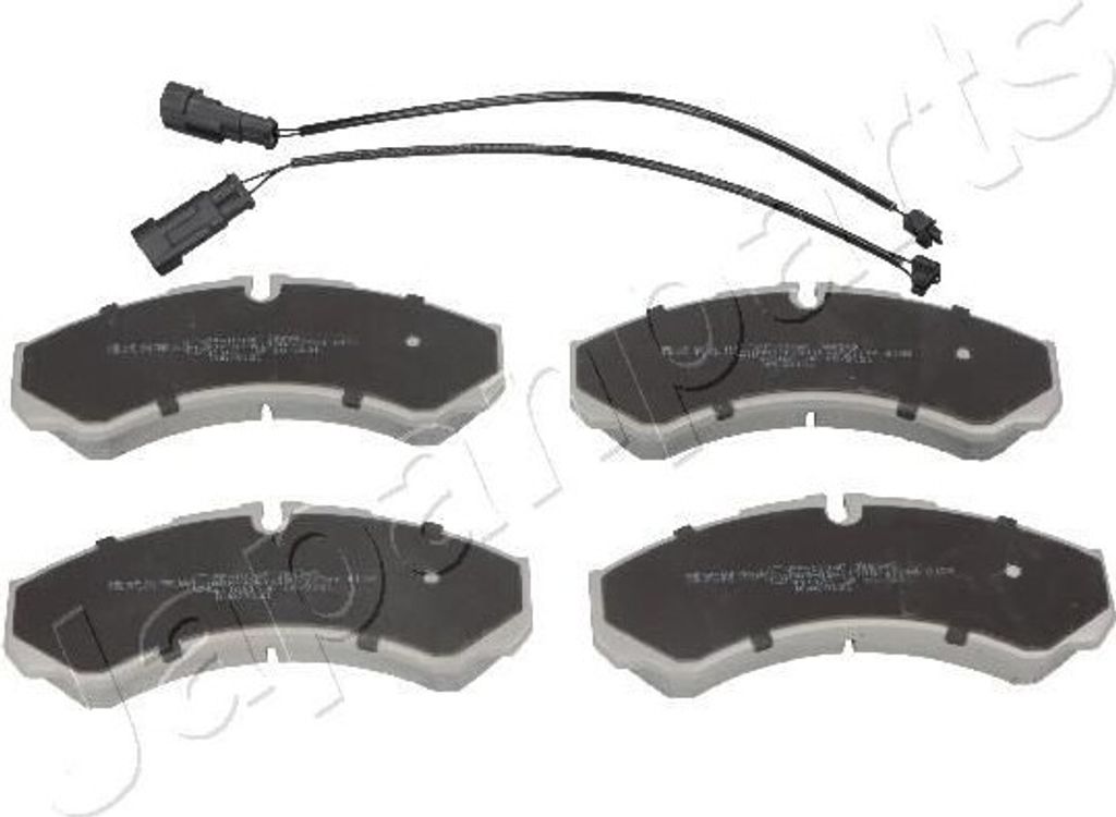 JAPANPARTS Bremsbeläge Satz Hinten Bremsklötze für NISSAN Cabstar (F24M, F24W) PP-100AF