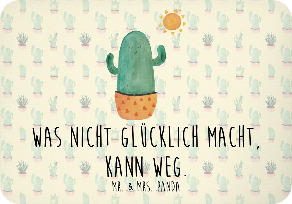 Mr. & Mrs. Panda magnet Kaktus Sonne - Kaktus Grün - Geschenk, tafelmagnet, Kakteen, whiteboardmagnet, Liebeskummer, Glück, Geschenkidee, haftmag...