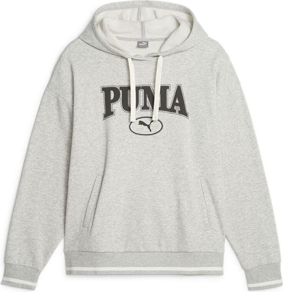 Puma Squad Fl Kapuzenpullover Grau M Frau Grau M