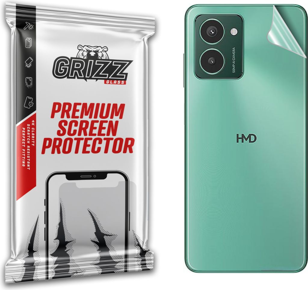 Folie für die Rückseite GrizzGlass SatinSkin für HMD Pulse Pro