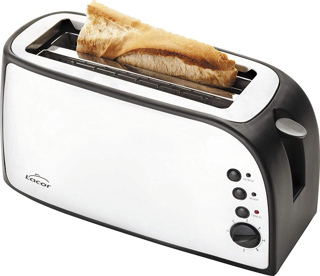 Lacor - 69260 - Doppel -Long -Slot -Toaster 1500 W.