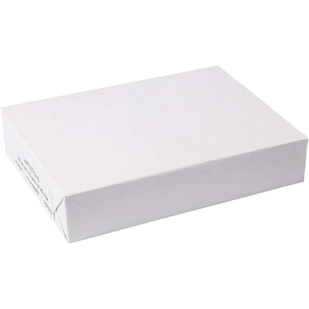 Papier à dessin blanc A4 190gr, 250 feuilles Image du produit 