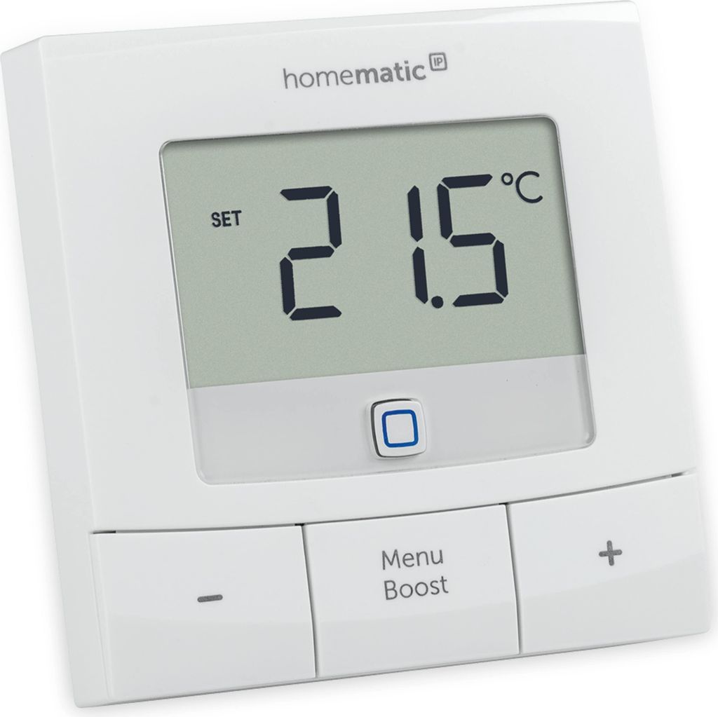 Homematic IP HMIP-WTH-B, RF, Biały, IP20, 160 m, CE, LCD Zdjęcie produktu 