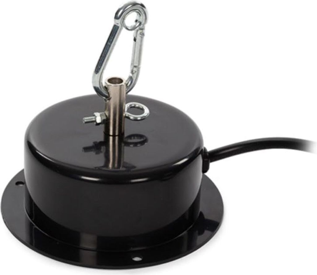 HQ-Power Spiegelkugelmotor 3 RPM, Motor für Spiegelkugel bis 30 cm, maximale Belastung 3 kg, leiser