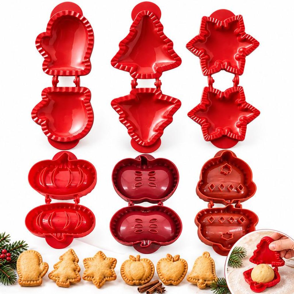 Hand-Pie-Formen 6-teilig, Mini-Pie-Teigformer für gefülltes Produktbild 