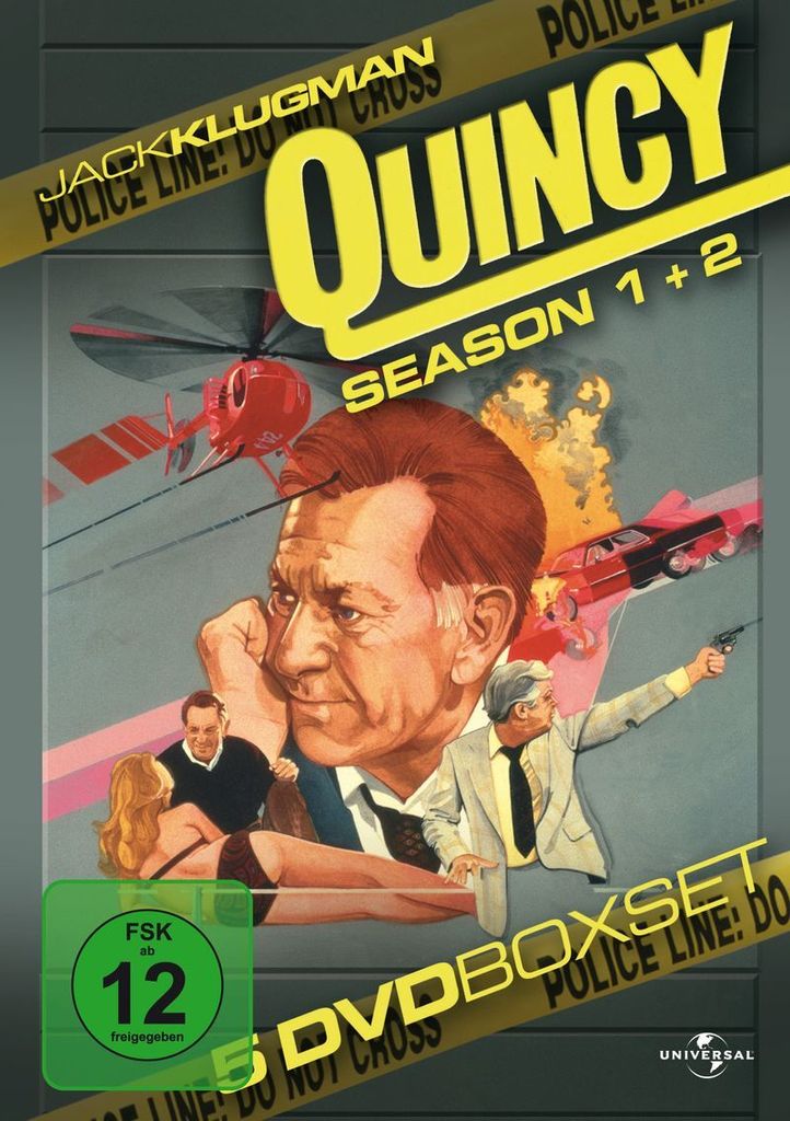 Quincy: Staffel 1&2 (DVD)
