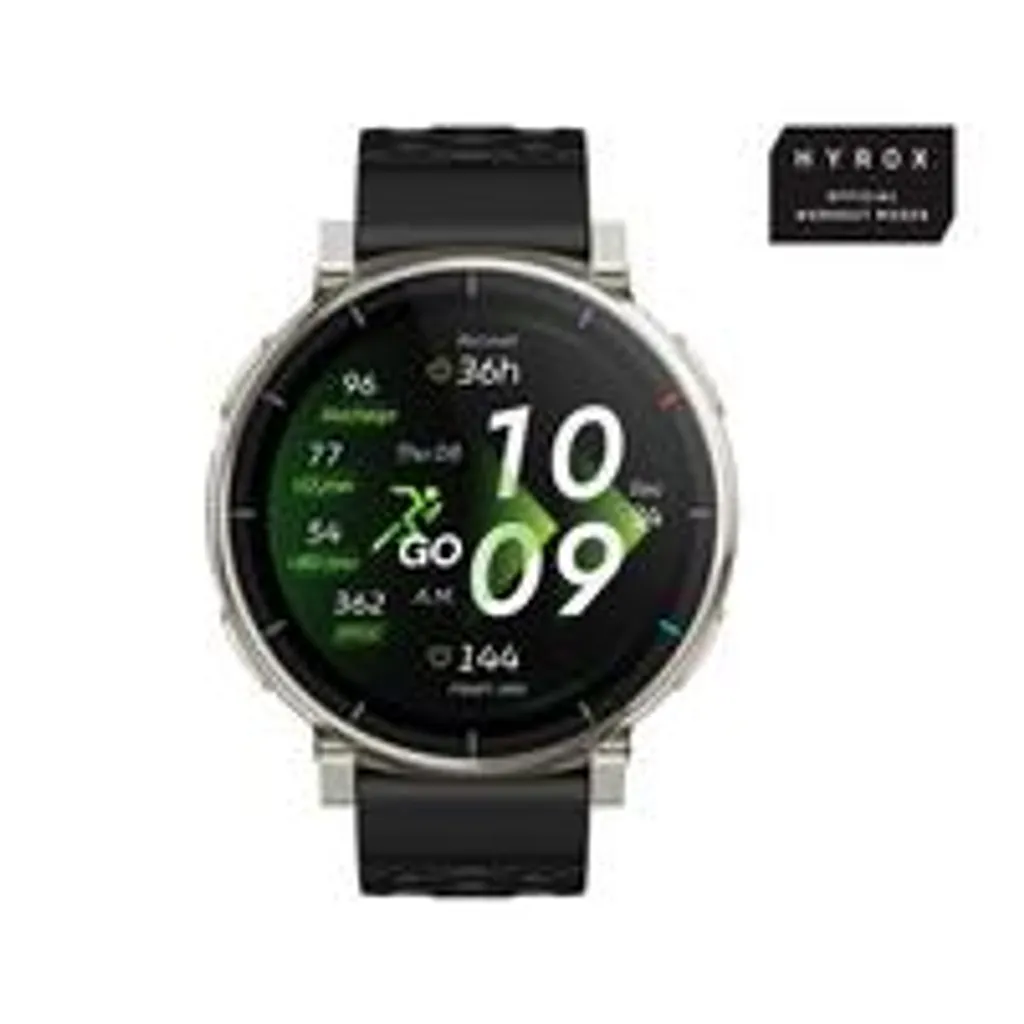 Amazfit Active 3 Premium Apex Argent - Montre Connectée GPS de Luxe