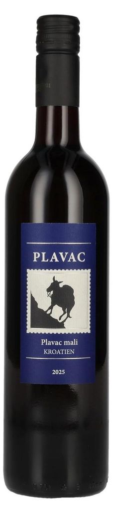 Badel Plavac Mali 2025 12% Vol. 0,75l Produktbild 