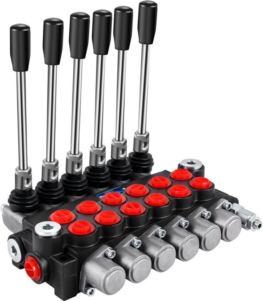 Hydraulisches Wegeventil - Hydraulisches Schieberventil - 6 Spulen - 11 GPM