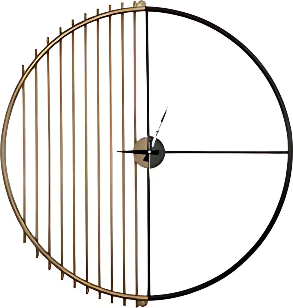 Horloge murale 90cm pour salon - grand format design pour votre séjour