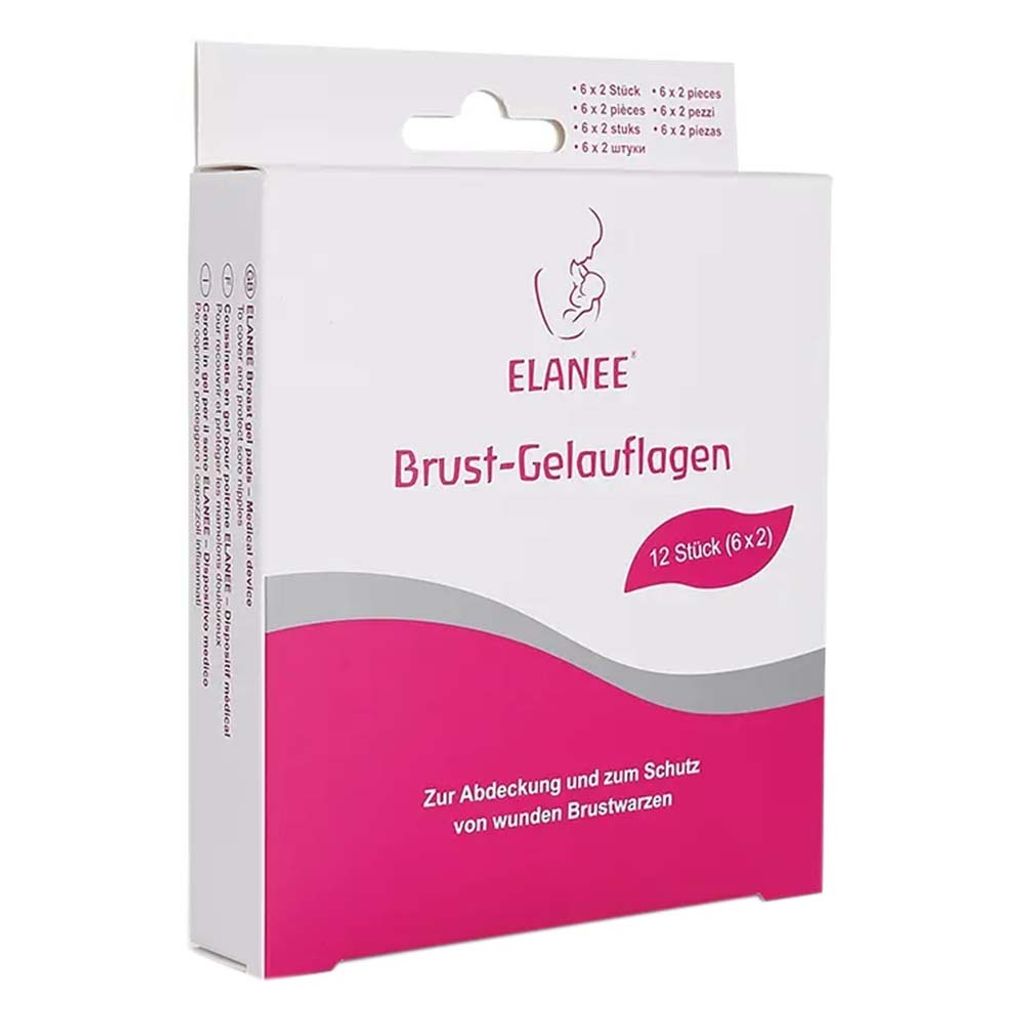 Elanee Compresses de gel pour les seins 6X2 pces Image du produit 