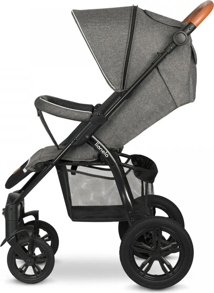 LIONELO Wózek sportowy Annet Tour Grey Stone Zdjęcie produktu 13