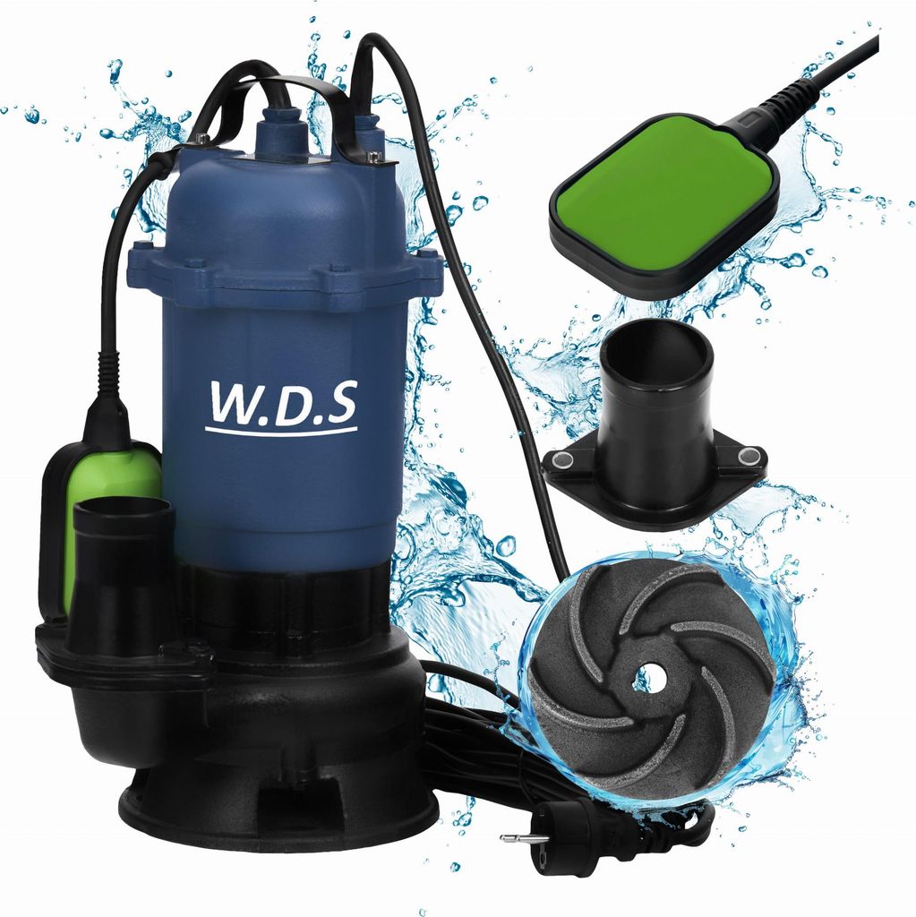 Kraft&Dele WDS2422 Kalové čerpadlo 2850W s plavákom a Obrázok produktu 