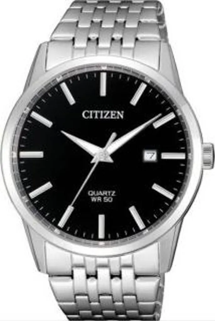Citizen Quartz BI5000-87E - Montre Homme Classique en Acier Argenté