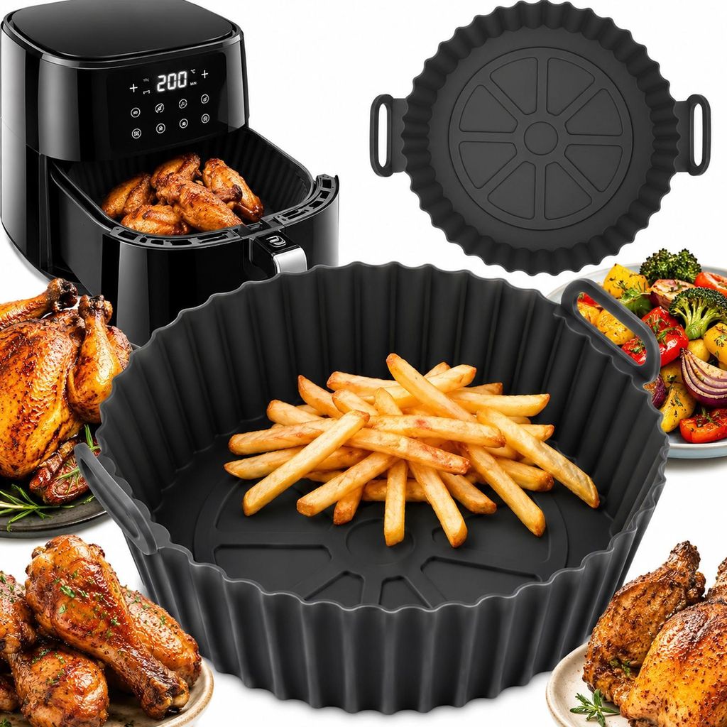 Silikónový košík do air fryer vložka do teplovzdušnej Obrázok produktu 