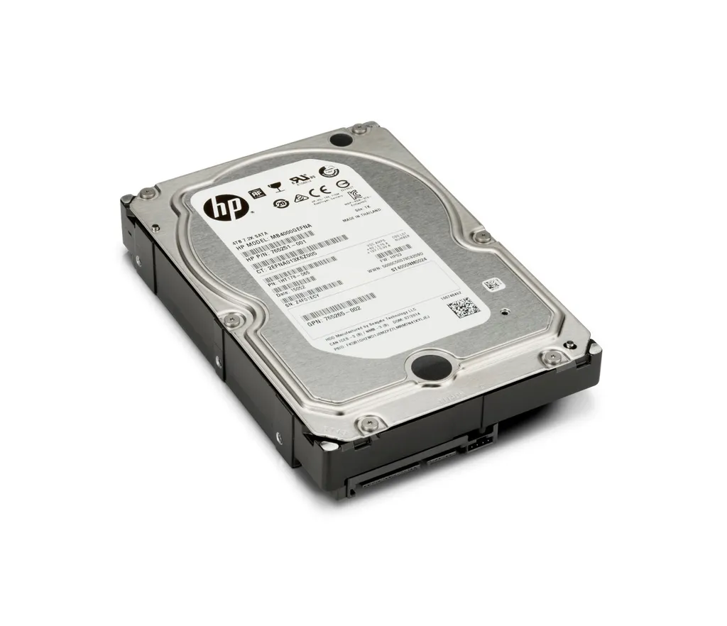 Disque Dur Interne HP SATA 4 TB 7200 RPM 3.5 pouces Enterprise