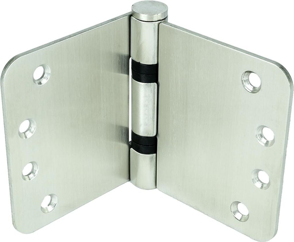Breite Scharniere Edelstahl 89 x 150 Abgerundet - Pro Stück