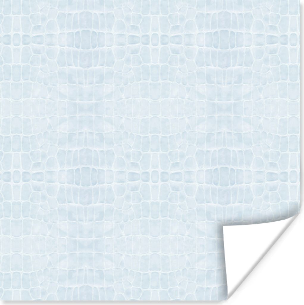 MuchoWow Poster Leder - Textur - Tierhaut 75x75 cm - Wand Dekoration